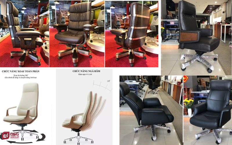 Cách kiểm tra chất lượng thực tế của ghế ngồi làm việc cho lãnh đạo