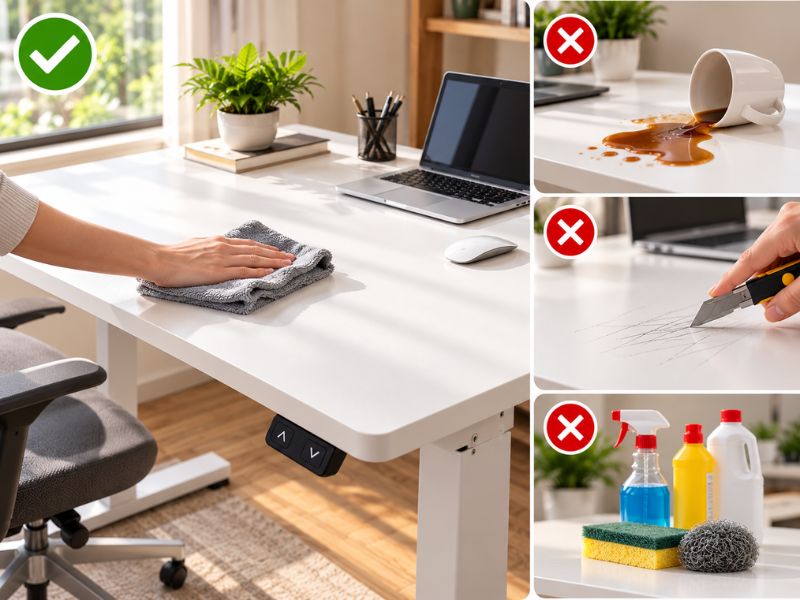 Bảo quản bàn nâng hạ đúng cách